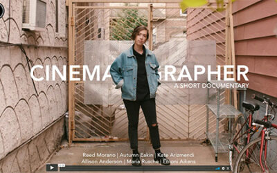 CINEMATOGRAPHER | A Short Documentary